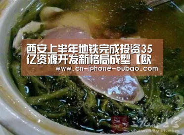 西安上半年地铁完成投资35亿资源开发新格局成型【欧宝】(图1) 欧宝app